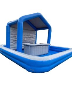 Poolbar aufblasbar kaufen | XXL, groß mit Hocker | Aufblasbare Poolbar